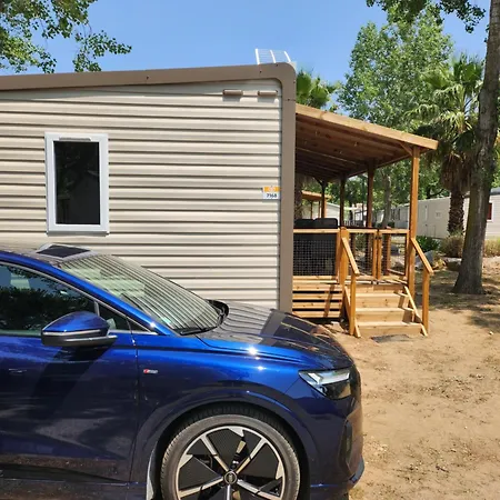 Mobil Luxe 3 Ch Dont Parentale Clim Terrasse Bois Couverte La Yole 5 Etoiles