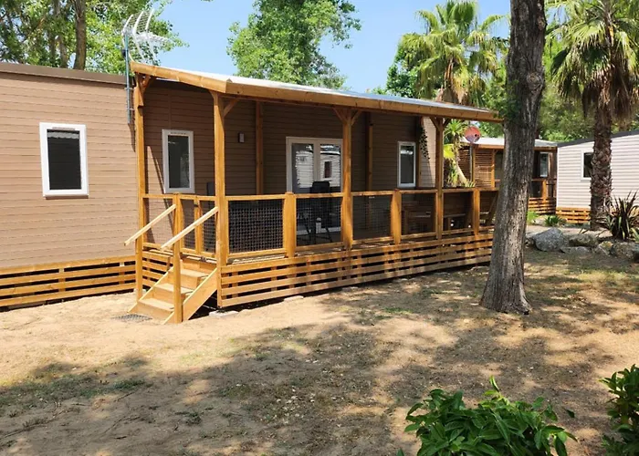 Mobil Home Domaine De La Yole 6 Personnes Camping 5 Etoiles Vendres Des Le 3 Avril 2026 Κάμπινγκ Vendres